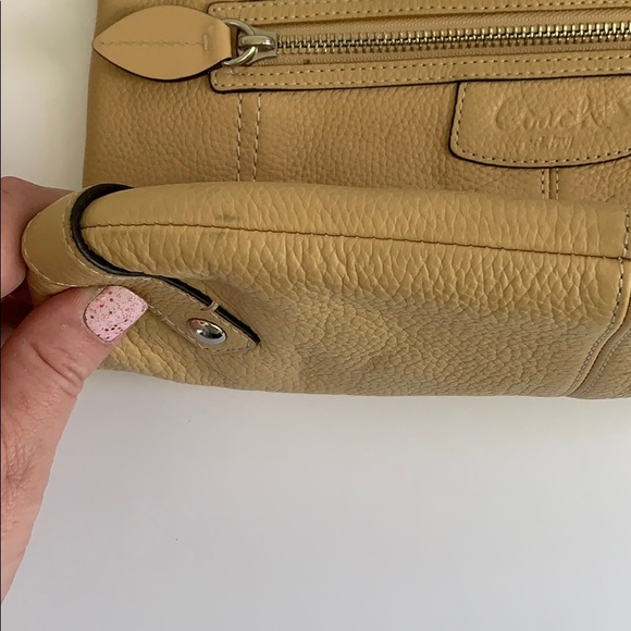 Coach Cream Colored Crossbody Bag - Picture 6 of 12